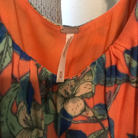 FREE PEOPLE cinched waist dress - Picture 5 of 5